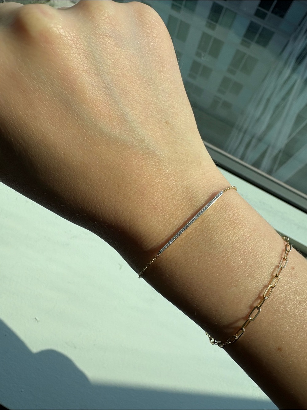 Ring Concierge Diamond Bar Bracelet